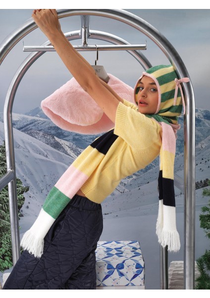 Kadın Sarı Yumuşak Dokulu Regular Fit Bere fiyatları