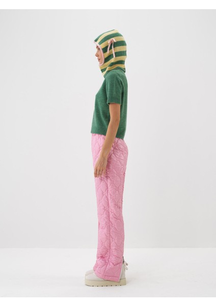 Kadın Sarı Yumuşak Dokulu Regular Fit Bere fırsatları