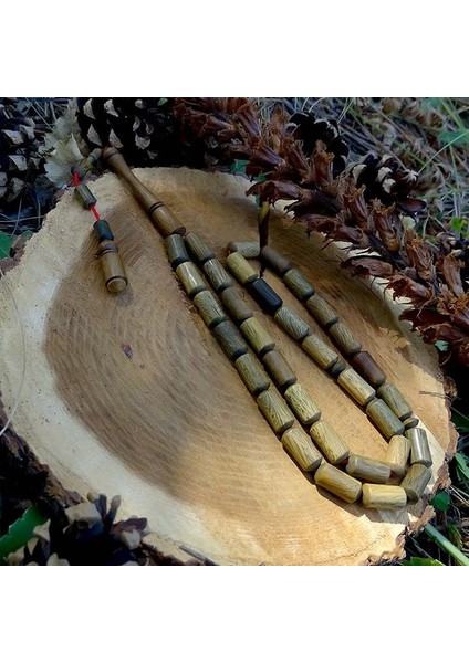 Kokulu Pelesenk Ağacı Kesme Model Tesbih