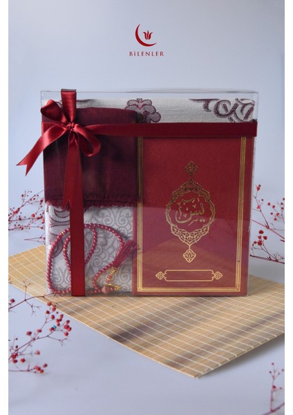 Termo Deri Yasin Kitabı Seccadeli Eşarplı ve Inci Tesbihli Mevlüt Set 1 Adet fiyatları