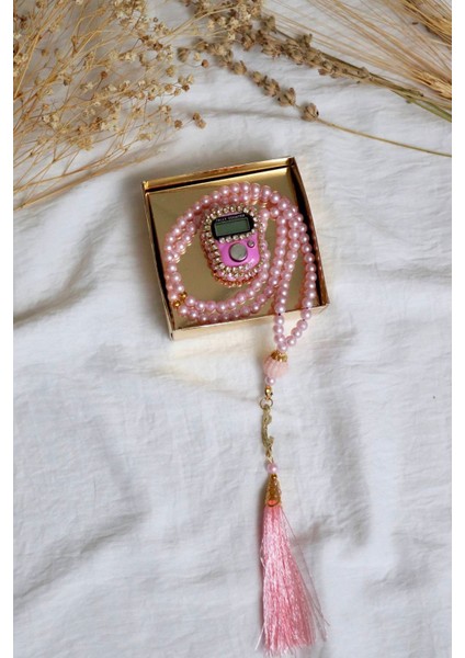 Taşlı Zikirmatik ve Tesbihli Mevlid Seti 50'li T302