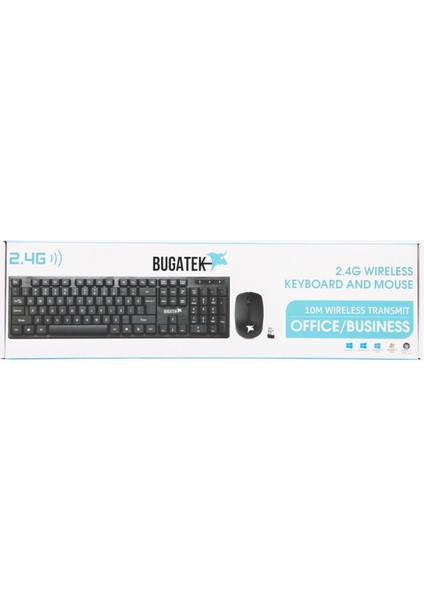 Bgkms 2.4ghz 1600DPI Kablosuz Klavye + Mouse Set modelleri
