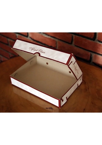 Pide ve Lahmacun Kutusu Sedefsiz ( 100 Adet ) fiyatları