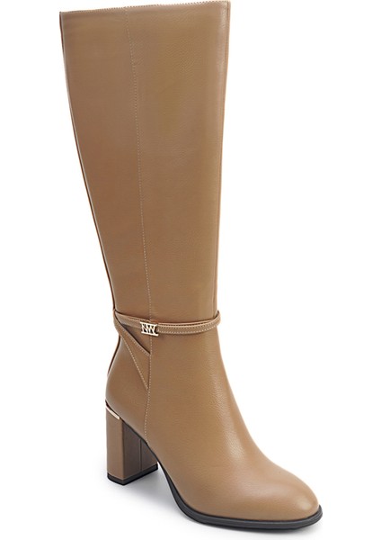 ORTENS 5PR CAMEL. Kadın Topuklu Çizme fiyatları