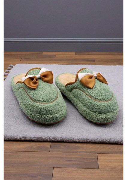 Kurdeleli Kaydırmaz Taban Kışlık Terlik. Mevsimlik Kadın Ev Terliği fırsatları