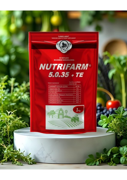 Nutrıfarm 5-0-35 + Te Ec Fertılızer Nk Gübresi Harmanlanmış fiyatları