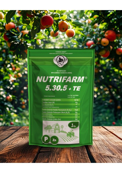 NUTRIFARM 5-30-5 + (4Zn) TE / Fosfor - Çinko (Köklenme Çiçeklenme) fiyatları