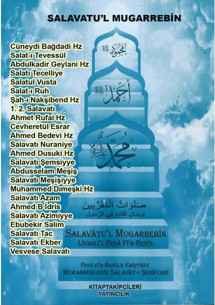Salavatul Mugarrebin Salevatı Şerifeler, Abdulkadir Geylani, Nakşibend, Rufai Cevad Efendi 138 Sayfa