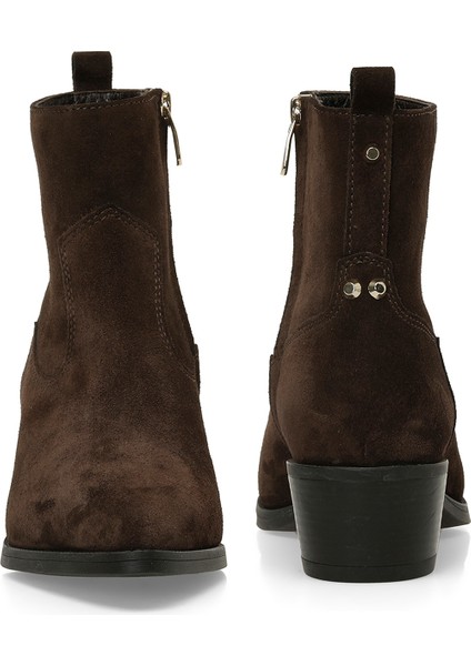 ZULLA 5PR Kahverengi Kadın Kovboy Bot fırsatları