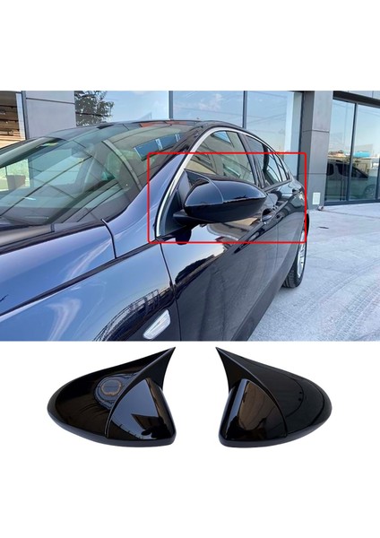 Opel Insigna B Batman Yarasa Ayna Kapağı Parlak Siyah Abs 2017 2018 2019 2020 2021
