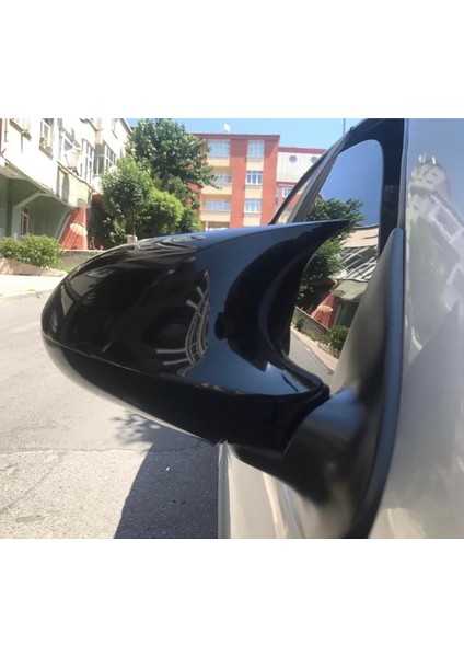 Fiat Albea Batman Yarasa Ayna Kapağı Parlak Siyah Abs 2010 2011 2012 2013 fırsatları