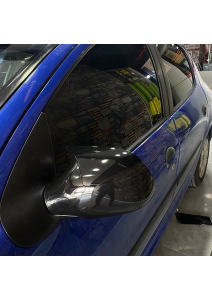 Peugeot 206 Batman Yarasa Ayna Kapağı Parlak Siyah Abs 1998-2012 fiyatları