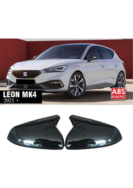 Seat Leon Mk4 Batman Yarasa Ayna Kapağı Piona Black Abs 2021 2022 2023 2024 2025