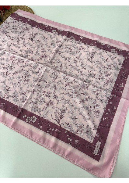 Soft Pamuklu Şal Çiçek Desen LBD2616