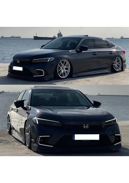 Honda Civic Fe Batman Yarasa Ayna Kapağı Parlak Siyah Abs 2022 2023 2024 2025