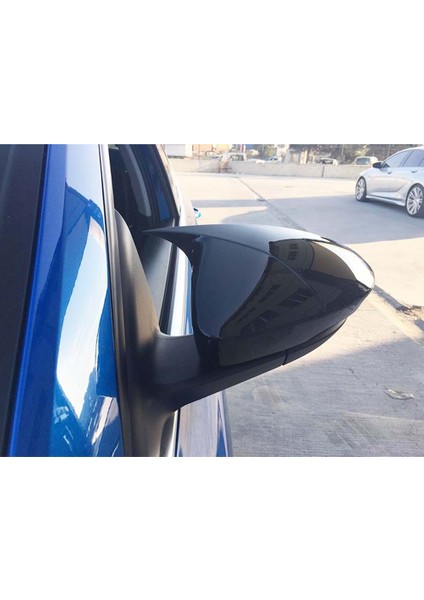 Skoda Octavia Mk3 Batman Yarasa Ayna Kapağı Piona Black Abs 2013-2020 modelleri