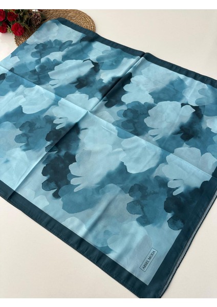 Soft Pamuklu Şal Çiçek Desen LBD2404