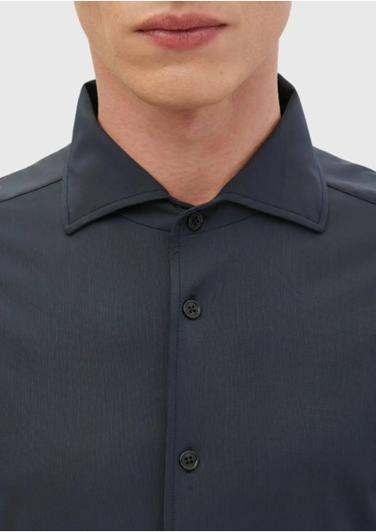 Gri Düz Casual Fit Casual Gömlek fırsatları