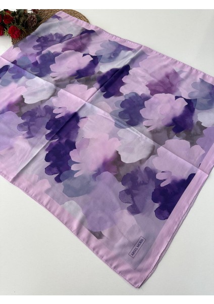 Soft Pamuklu Şal Çiçek Desen LBD2403