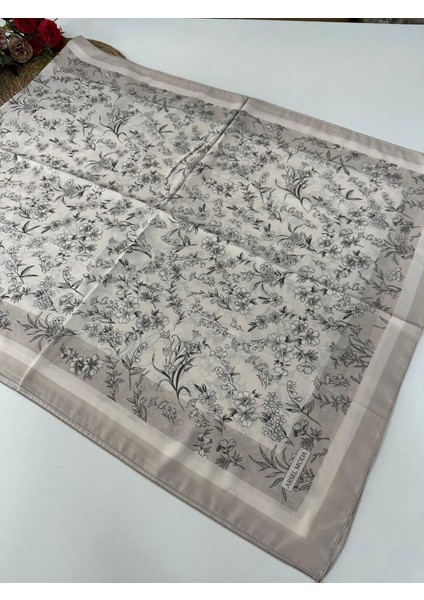 Soft Pamuklu Şal Çiçek Desen LBD2603