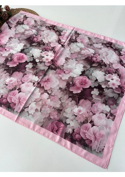 Soft Pamuklu Şal Çiçek Desen LBD2220