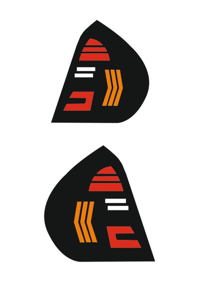 Clio 2 Sedan Için Özel Yeni Uyumlu Aksesuar LED Görünümlü Stop Farı Kaplama Model 1 fiyatları