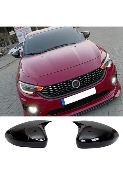 Fiat Egea Batman Yarasa Ayna Kapağı Parlak Siyah Abs 2015 2016 2017 2018 2019 2020 2021 2022 2023
