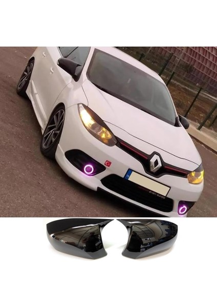 Renault Fluence Batman Yarasa Ayna Kapağı Piona Black Abs 2009 2010 2011 2012 2013 2014 2015 2016