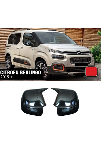 Citroen Berlingo Batman Yarasa Ayna Kapağı Piona Black Abs 2019 2020 2021 2022 2023 2024 2025