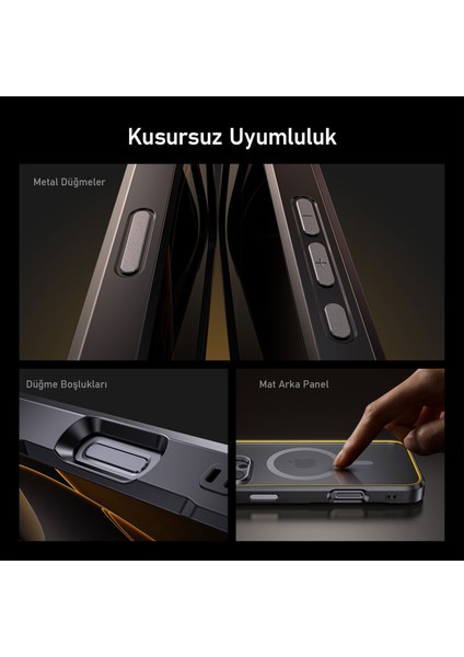 The Future Iphone 16 Pro Max Kılıfı Desert Titanium, Tam Kaplayan Kırılmaz Temperli Camlı Koruma fırsatları