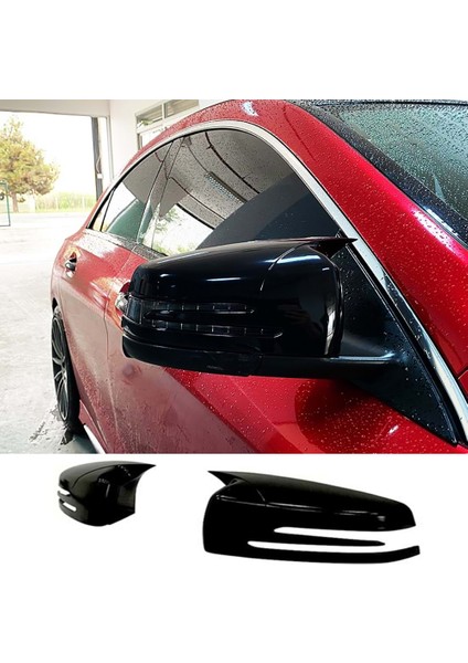 Mercedes B W246 Batman Yarasa Ayna Kapağı Parlak Siyah Abs 2011 ve Üzeri