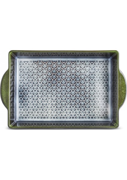 Culina Reaktif Fırın Kabı Yeşil 38 cm