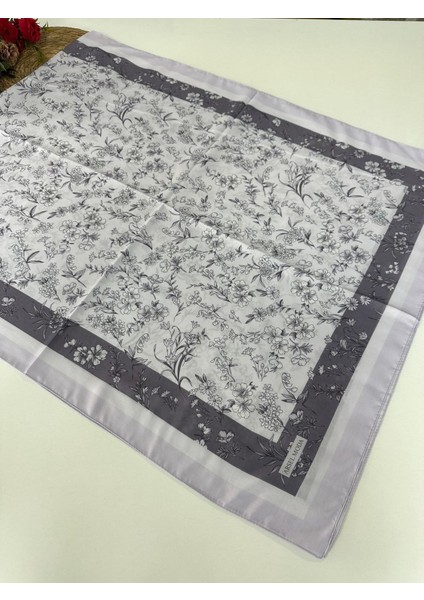 Soft Pamuklu Şal Çiçek Desen LBD2613