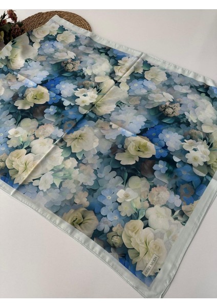 Soft Pamuklu Şal Çiçek Desen LBD2216