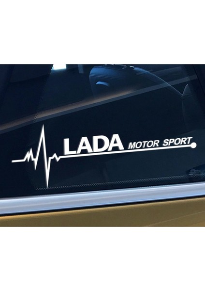 Lada Için Özel Yeni Uyumlu Aksesuar Oto Kapı Yan Cam Özel Yeni Sticker 20*7 cm