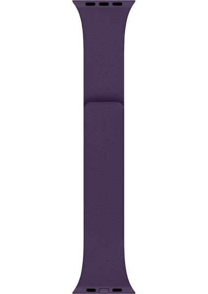 Apple Watch Seri 2 3 4 5 6 7 8 10 Se Ultra Uyumlu 42 44 45 49MM Manyetik Esnek Silikon Kordon fırsatları