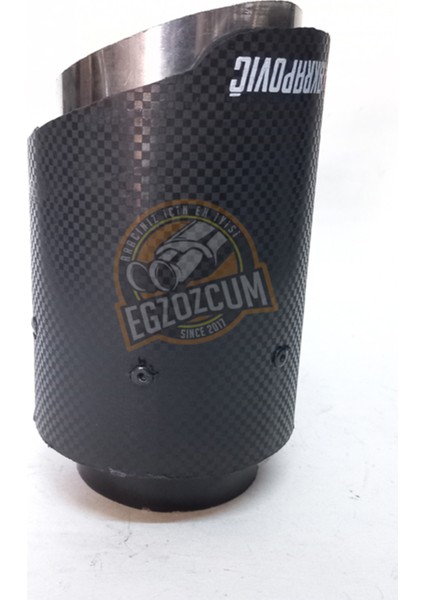76 Mm. Içi Krom Tek Çıkış Akrapoviç Egzoz Ucu 1 Adet Eksoz Çıkışı fiyatları