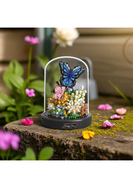 Mini Bahçe Serisi Kelebeklerin Dansı Yapı Bloğu Seti (530 Parça) indirimleri