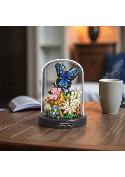 Mini Bahçe Serisi Kelebeklerin Dansı Yapı Bloğu Seti (530 Parça)