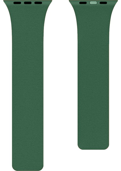 Apple Watch Seri 2 3 4 5 6 7 8 10 Se Ultra Uyumlu 42 44 45 49MM Manyetik Esnek Silikon Kordon modelleri