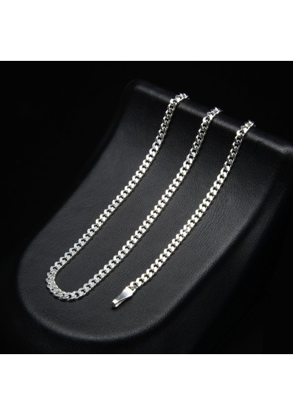 80 Mikron Gurmet Gümüş Zincir