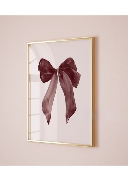 Çerçevesiz Bordo Silly Goose Poster, 2 Li Ördek Poster, Bebek Çocuk Odası Poster Seti