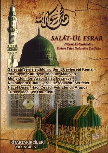 Salatül Esrar Salavatı Şerifeler, Cevheretil Kemal, Yakutiyye, Kadiriyye, Mecule, Malevan 168 Sayfa
