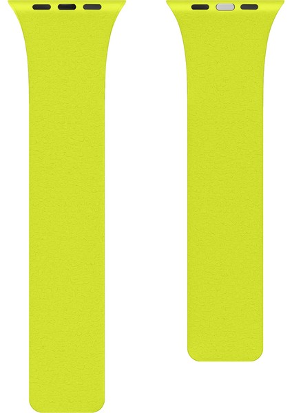 Apple Watch Seri 2 3 4 5 6 7 8 10 Se Ultra Uyumlu 42 44 45 49MM Manyetik Esnek Silikon Kordon fırsatları