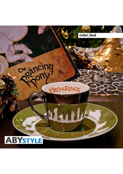 The Lord Of The Rıngs Mirror Mug & Plate Set Fellowship - MMP004 fiyatları
