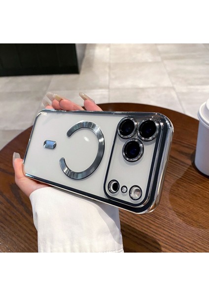 iPhone 17 Pro Max Uyumlu Magsafe Destekli Kamera Korumalı Şeffaf Yumuşak Telefon Kılıfı fiyatları