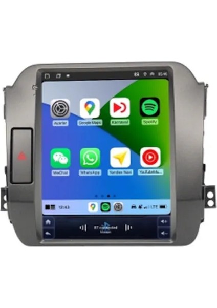 Kia Sportage Tesla 2011/2015 4gb Ram 32GB Hafıza QLED Carplay Kamera Android Multimedya fiyatları