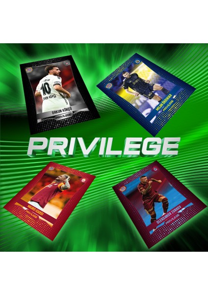 x Istanbul Card Show Özel Ürünü – Privilege modelleri