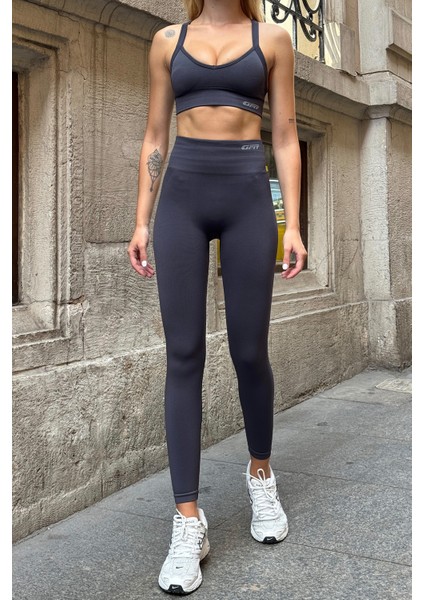 Prime Fıt - Füme Çapraz Askılı Destekli Seamless Bra sporcu sütyeni indirimleri