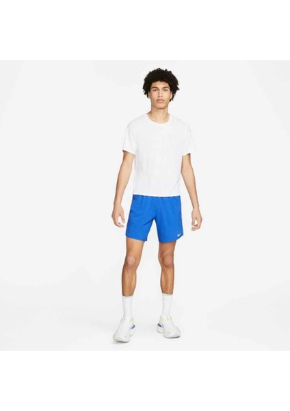 Dri-Fıt Stride 2ın1 7ın Erkek Taytlı Koşu Şortu - Mavi Ter Tutmayan Spor Şort - DM4759-480 indirimleri